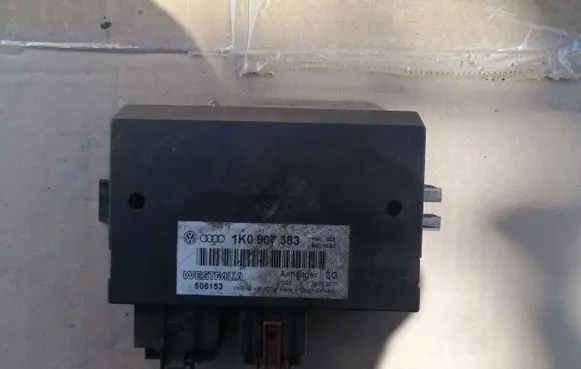 Volkswagen PASSAT B6 Tow bar trailer control unit/module 1K0907383 506153