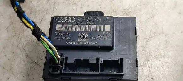 Audi A6 S6 C6 4F Door control unit/module 4F0959794E 4F0971687 4F0910795E