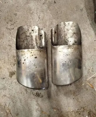 Mercedes-Benz C W204 Muffler ending 