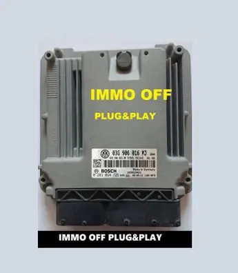 Skoda Octavia Mk2 (1Z) Engine control unit/module 0281014721 03G906016MJ 03G906016DR