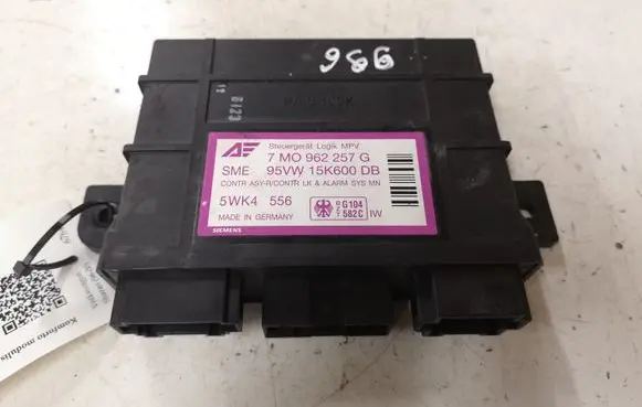 Volkswagen Sharan Comfort/convenience module 7M0962257G 15K600DB 5WK4556
