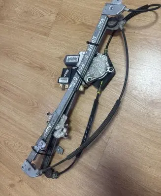 Peugeot 807 Front door window regulator with motor 0536010906 997834102 7746005002