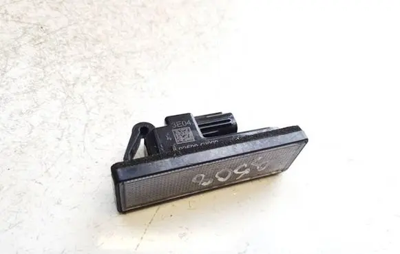 Number plate light