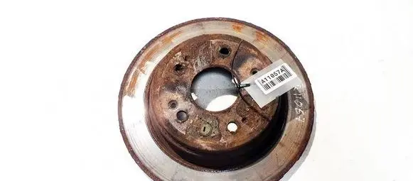 Honda FR-V Rear brake disc neventiliuojamas