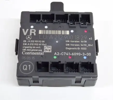 Mercedes-Benz E W212 Door control unit/module A2129026910 A2129019208
