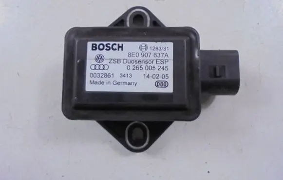 Skoda Superb B5 (3U) ESP acceleration yaw rate sensor 8E0907637A
