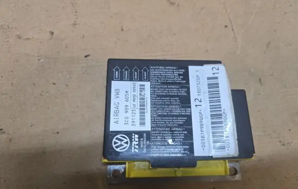Volkswagen PASSAT B6 Airbag control unit/module 3C0909605M 391125 12H032S2522