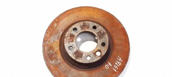 Audi Q7 4L Front brake disc ventiliuojamas