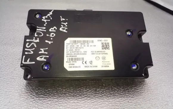 Ford Fusion II Bluetooth control unit module DS7T14B428AG AF63MH5030600