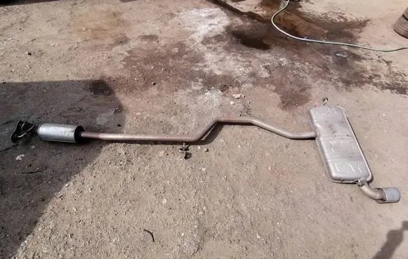 Mercedes-Benz B W246 W242 Muffler/silencer 2464910800 SN0643 82045842