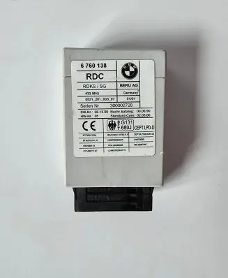 BMW 7 E65 E66 Tire pressure control unit 6760138