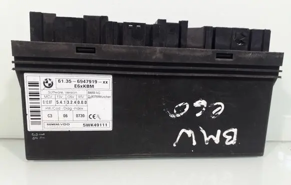 BMW 5 E60 E61 Comfort/convenience module 61356947919