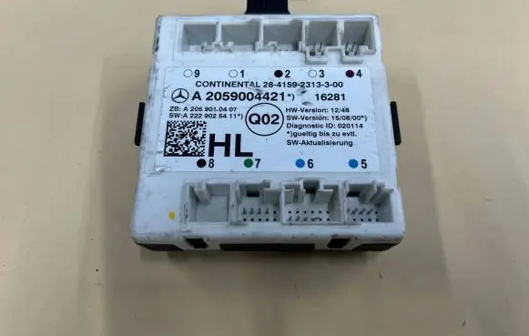 Mercedes-Benz C AMG W205 Door control unit/module A2059004421 A2229025411 A2059010407