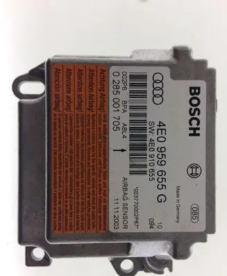 Audi A8 S8 D3 4E Airbag control unit/module 4E0959655G 4E0910655