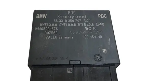 BMW X3 F25 Parking PDC control unit/module 66339350707 01405001576 13315110