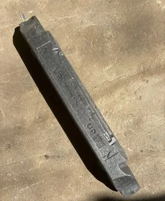 Volvo S60 Front bumper foam support bar 31353220