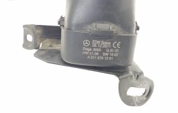 Mercedes-Benz S W221 Alarm system siren A2218701391