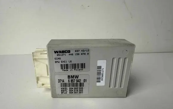 BMW 5 GT F07 Air suspension control unit module (rear) 6857942