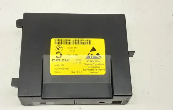 BMW 7 E65 E66 Central console control unit 6947817 E0310026 10854389
