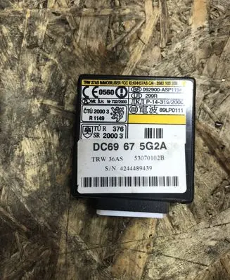 Mazda MPV Immobilizer control unit/module DC69675G2A 53873234 4244489439