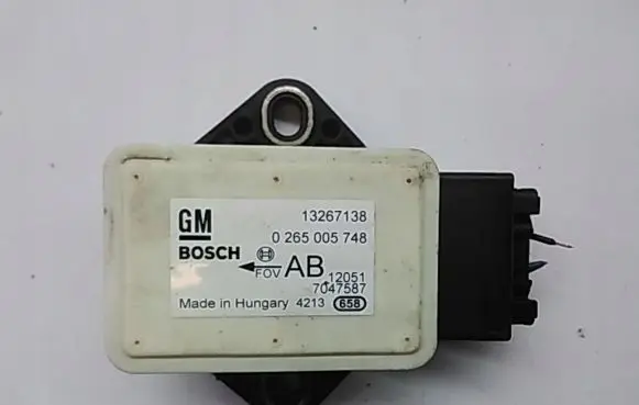 Opel Meriva B ESP acceleration yaw rate sensor 13267138