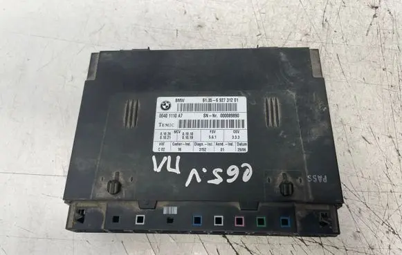 BMW 7 E65 E66 Seat control module 6927312 00401110A7 000089890