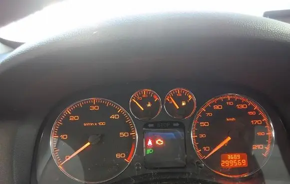Peugeot 307 Speedometer (instrument cluster) P9660470680