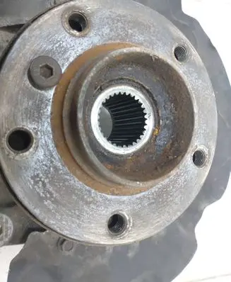 BMW 5 E60 E61 Front wheel hub spindle knuckle