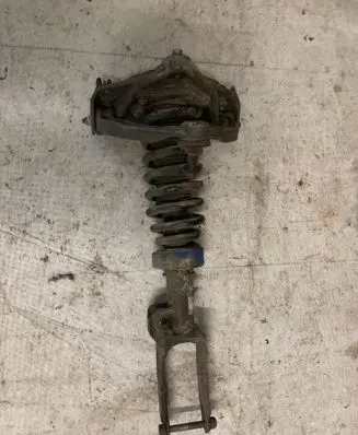 Volkswagen Touareg I Front shock absorber with coil spring