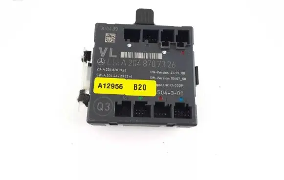 Mercedes-Benz C W204 Door control unit/module A2048707326 A2044422332 A2048200126