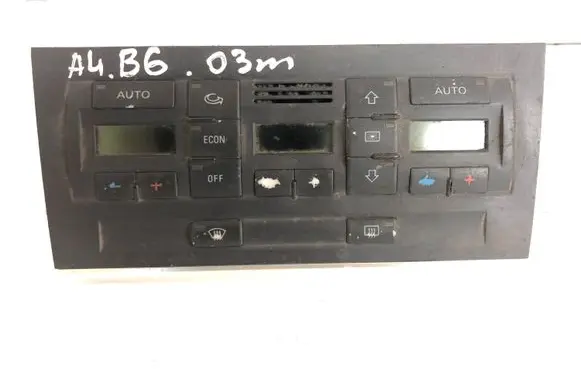 Audi A4 S4 B6 8E 8H Climate control unit 8E0820043AA