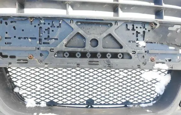 Fiat Doblo Front bumper lower grill