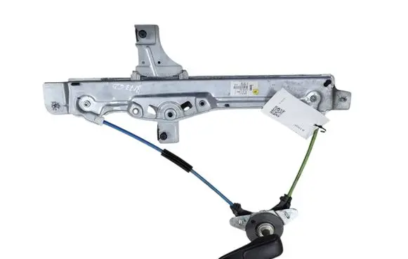 Peugeot 208 I Rear door manual window regulator 9673153880
