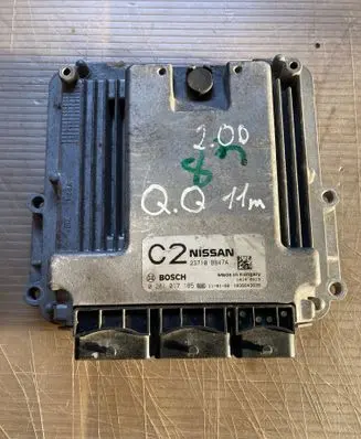 Nissan Qashqai Engine control unit/module 23710BB47A 0281017185 22710BB47A