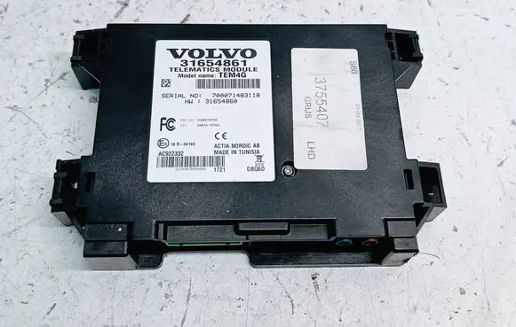 Volvo S60 Phone control unit/module 31654861 3755407 31654860