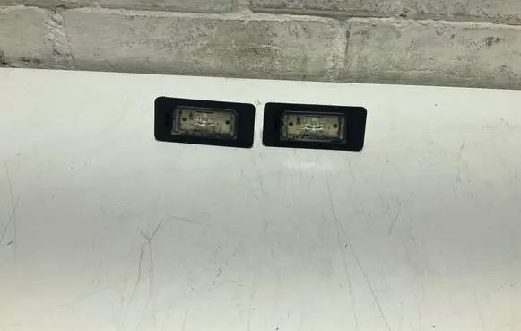 BMW X5 E70 Number plate light 7193293 130812323