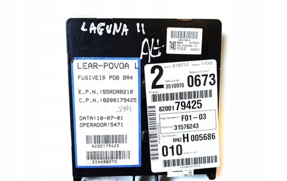 Renault Laguna II Other control units/modules 8200179425