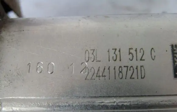 Volkswagen Caddy EGR valve cooler 03L131512C