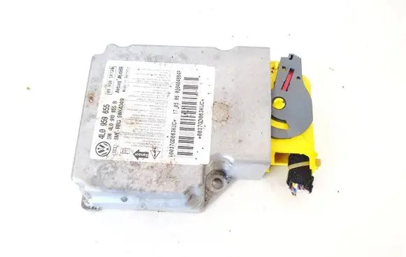 Audi Q7 4L Airbag control unit/module 4l0959655 sw4l0910655b
