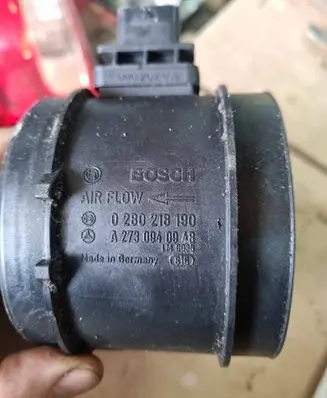 Mercedes-Benz S W221 Mass air flow meter 0280218190 A2730940948