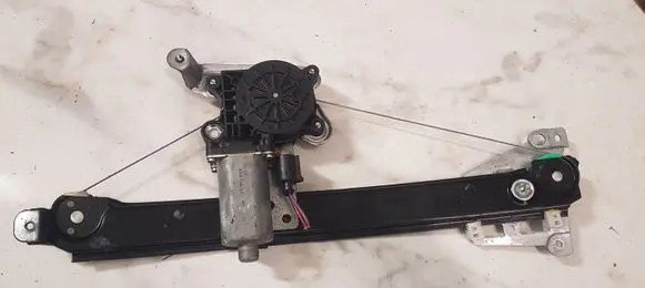 Volvo S60 Rear door window regulator with motor 119971XXX 119971