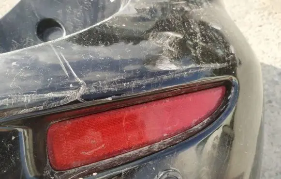 Mazda 5 Rear tail light reflector