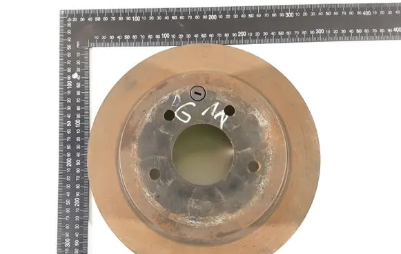 Nissan Qashqai Rear brake disc 2727N9W00R 2727N 9W00R