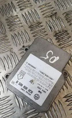 Volkswagen PASSAT B5 Airbag control unit/module 6q0909605b