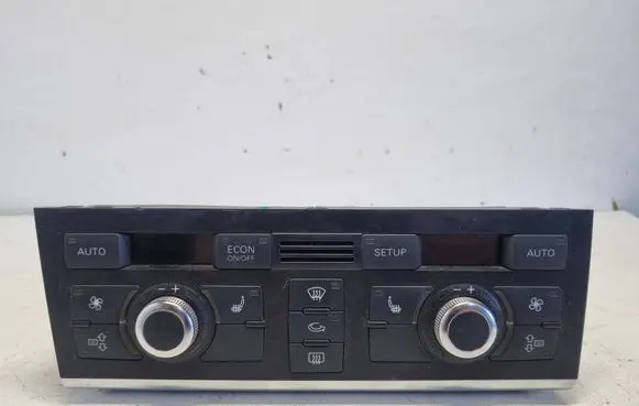 Audi A6 S6 C6 4F Climate control unit 4F0910043 4F1820043A 5HB00883309