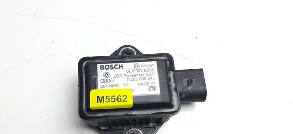 Audi A4 S4 B6 8E 8H ESP acceleration yaw rate sensor 8E0907637A M5562