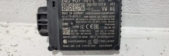 Volkswagen T-Roc Distronic sensor radar 2Q0907561C