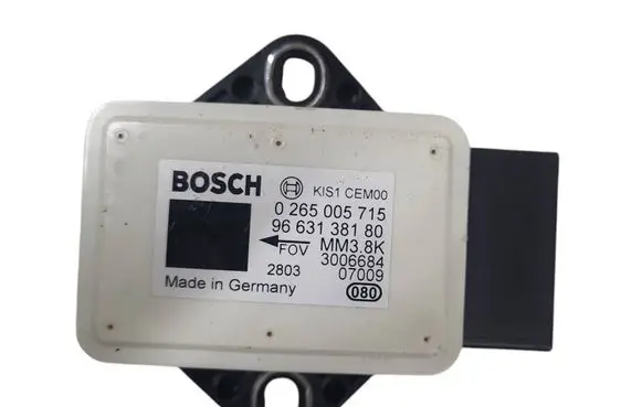 Citroen C4 I Picasso ESP acceleration yaw rate sensor 9663138180 0265005715