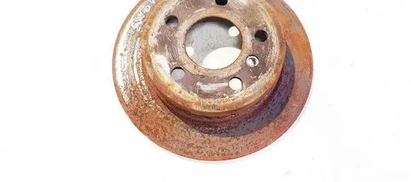 Mercedes-Benz B W245 Rear brake disc neventiliuojamas