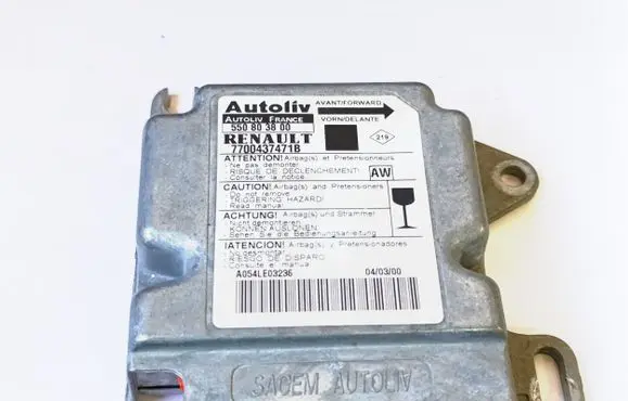 Renault Scenic I Airbag control unit/module 7700437471B